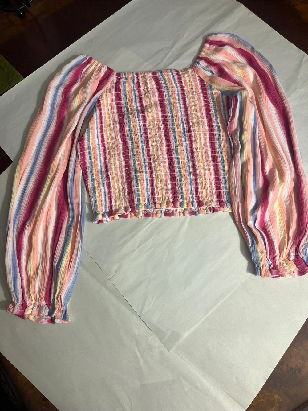 Chelsea & Violet smocked bodice